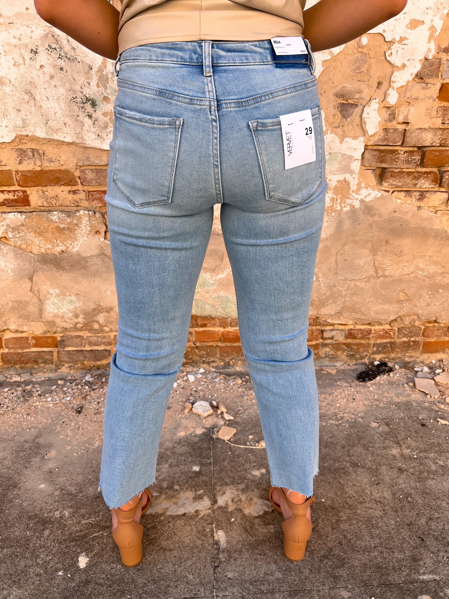 Gianna High Rise Kick Flare Jeans-Jeans-Flying Monkey-7/25/23, BIN D5-The Twisted Chandelier