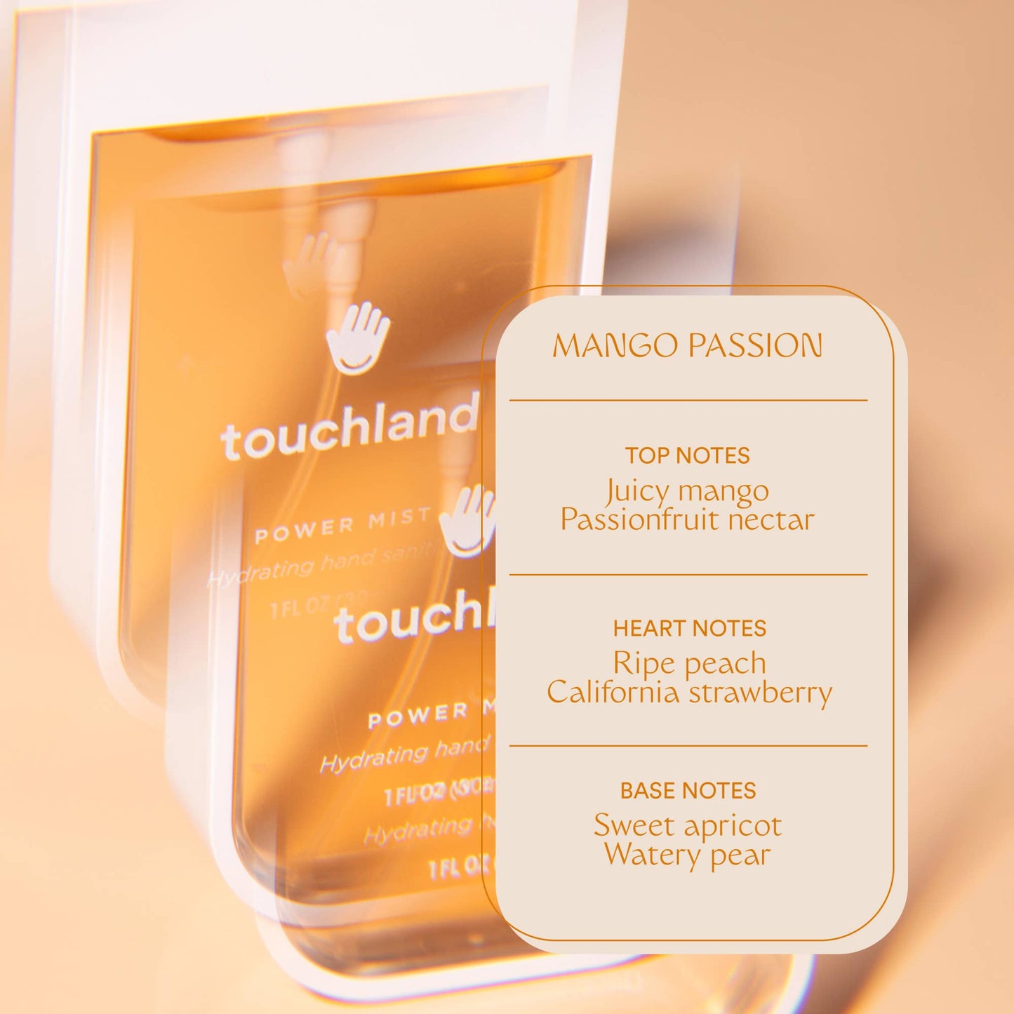 Touchland Power Mist Hand Sanitizer | Mango Passion-Touchland--The Twisted Chandelier