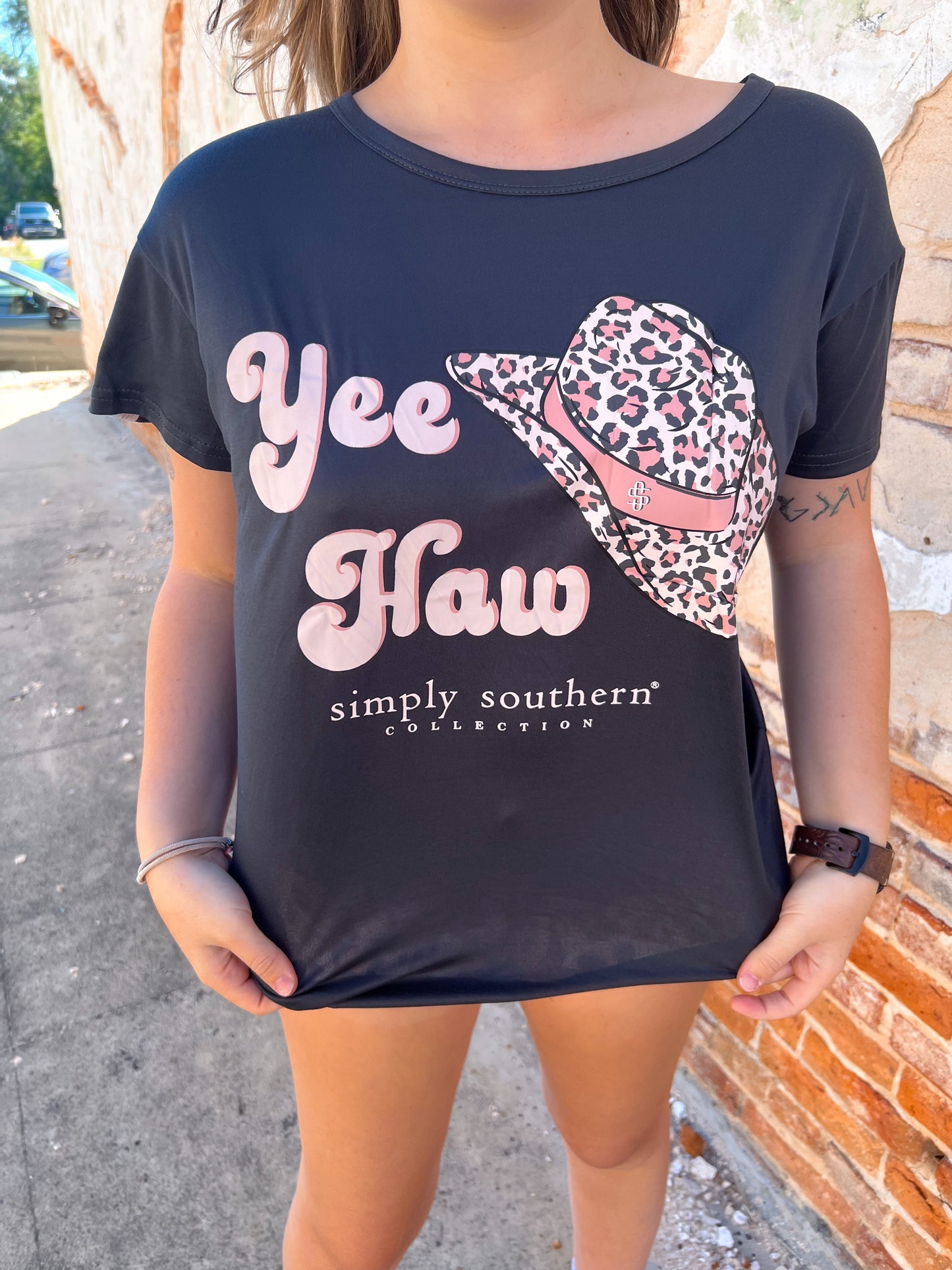 Simply Southern Yee Haw PJ set-Pajama Set-Simply Southern--The Twisted Chandelier