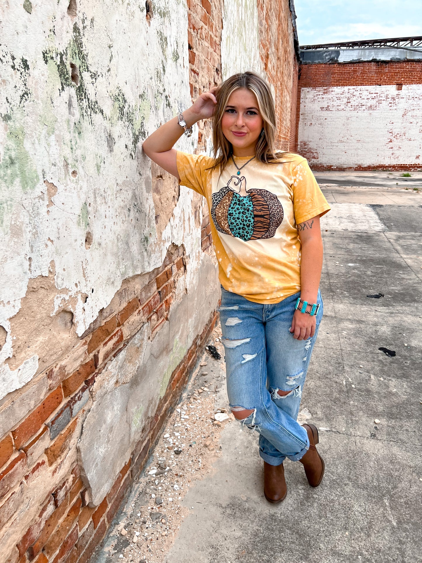 Wild About Fall Tee-T-Shirt-Bling-A-Gogo-09/12/23, 11/28/23 md, 1st md, pumpkin-The Twisted Chandelier