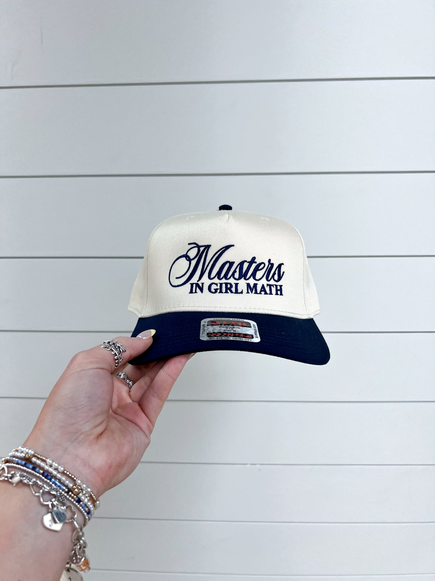 Girl Math Embroidered Trucker Hat-LC Elizabeth-The Twisted Chandelier