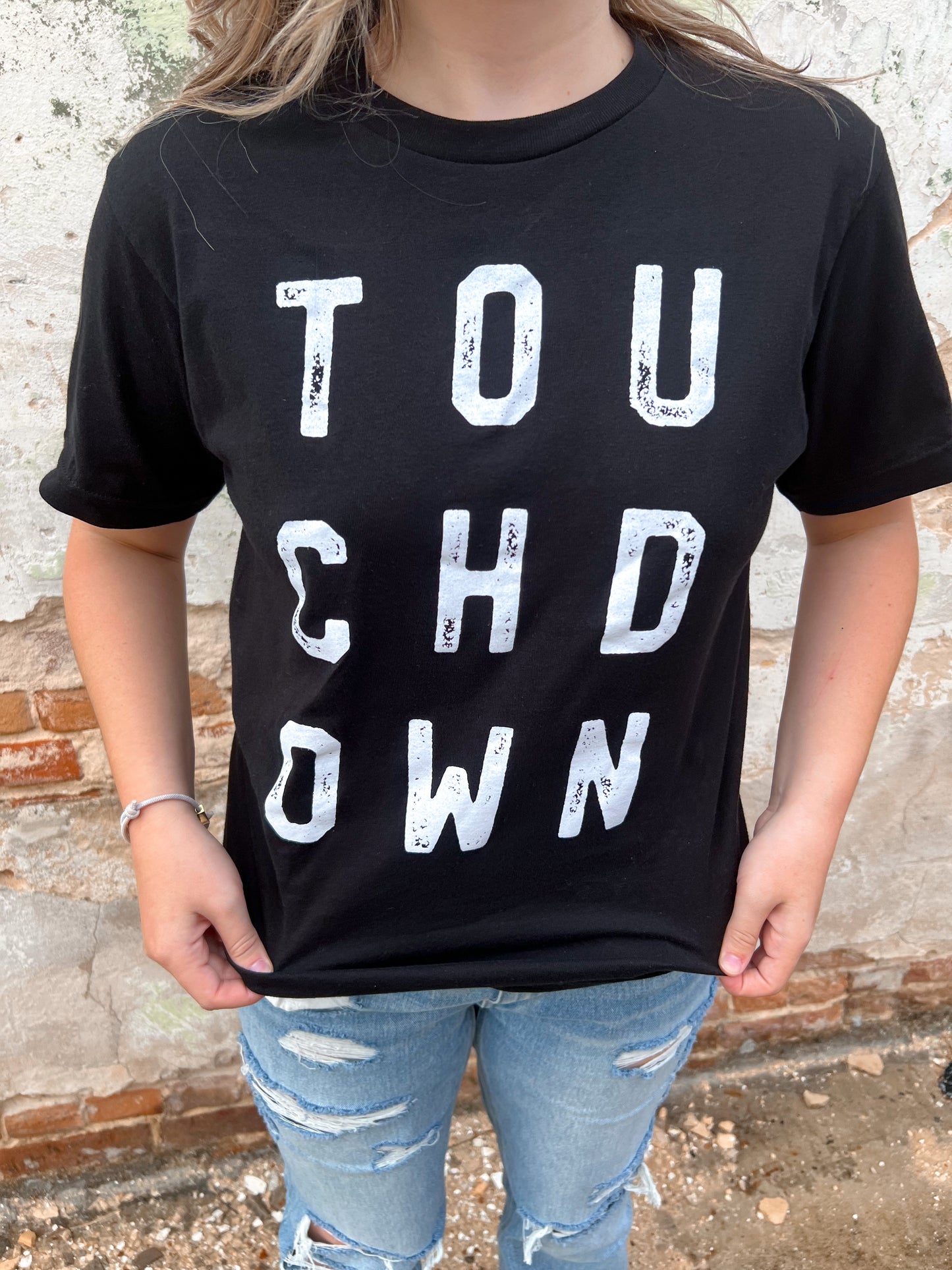 Touchdown Graphic Tee-Graphic T-Shirt-The Twisted Chandelier-$25 & Under Sale,8/8/23,Bin c1,Max Retail,Tops Collection-The Twisted Chandelier