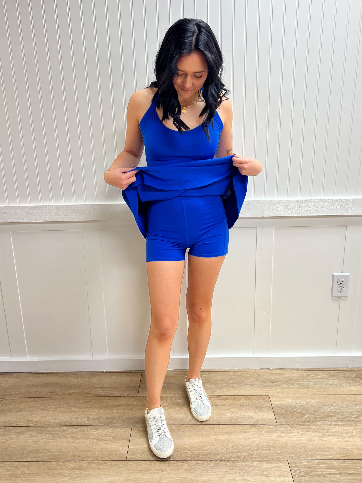 Delilah EcoActive Halter Dress-Mono B-The Twisted Chandelier