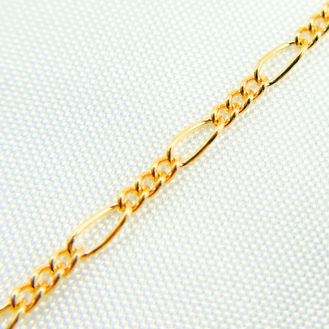 1631CGF. 14k Gold Filled Figaro Chain-Jewels & Chains-The Twisted Chandelier