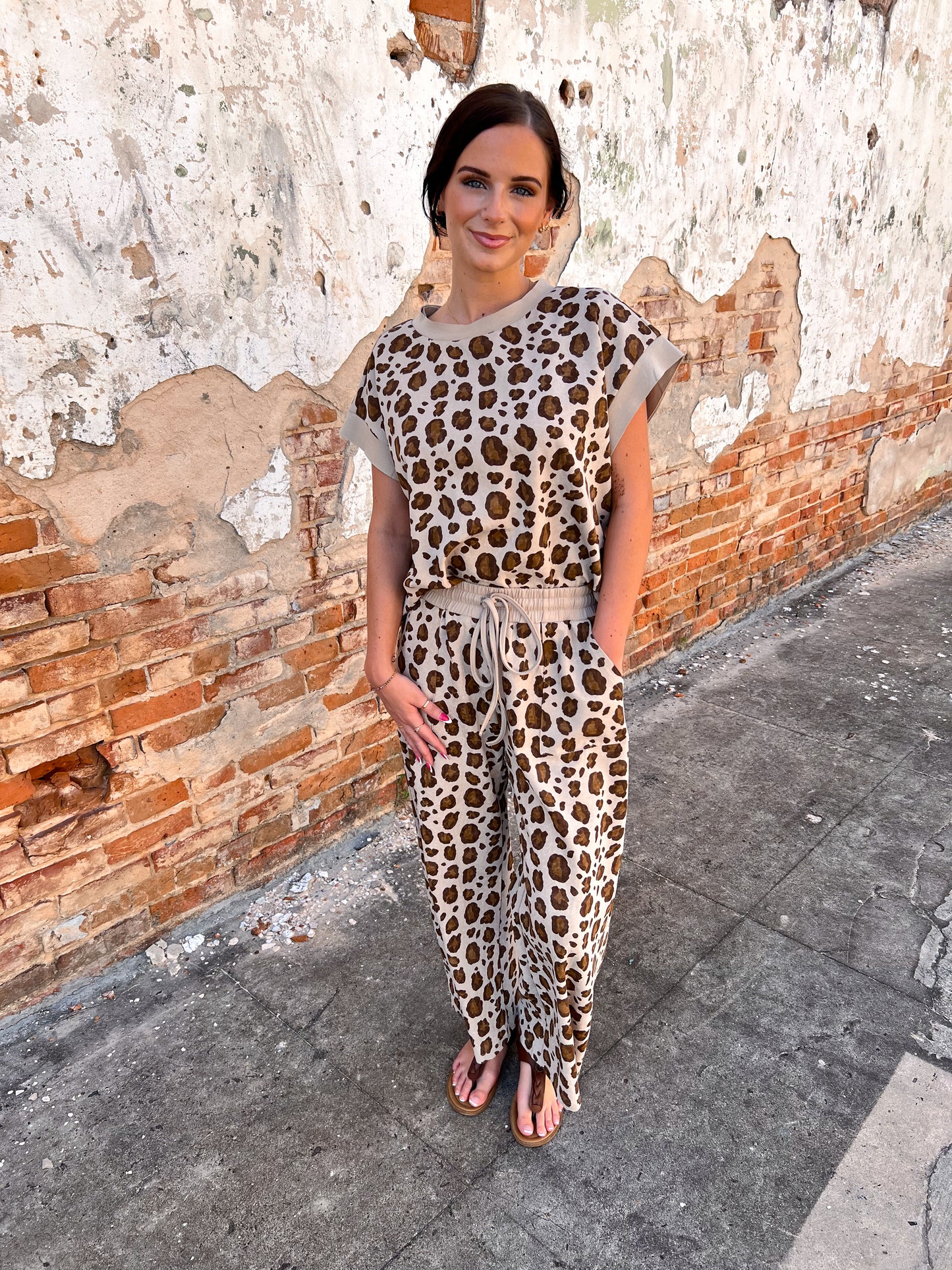 Gia Leopard Print Scuba Pants-Sewn and Seen-Bin d5,bottoms,CR 07/12/25,FD 07/22/25-The Twisted Chandelier