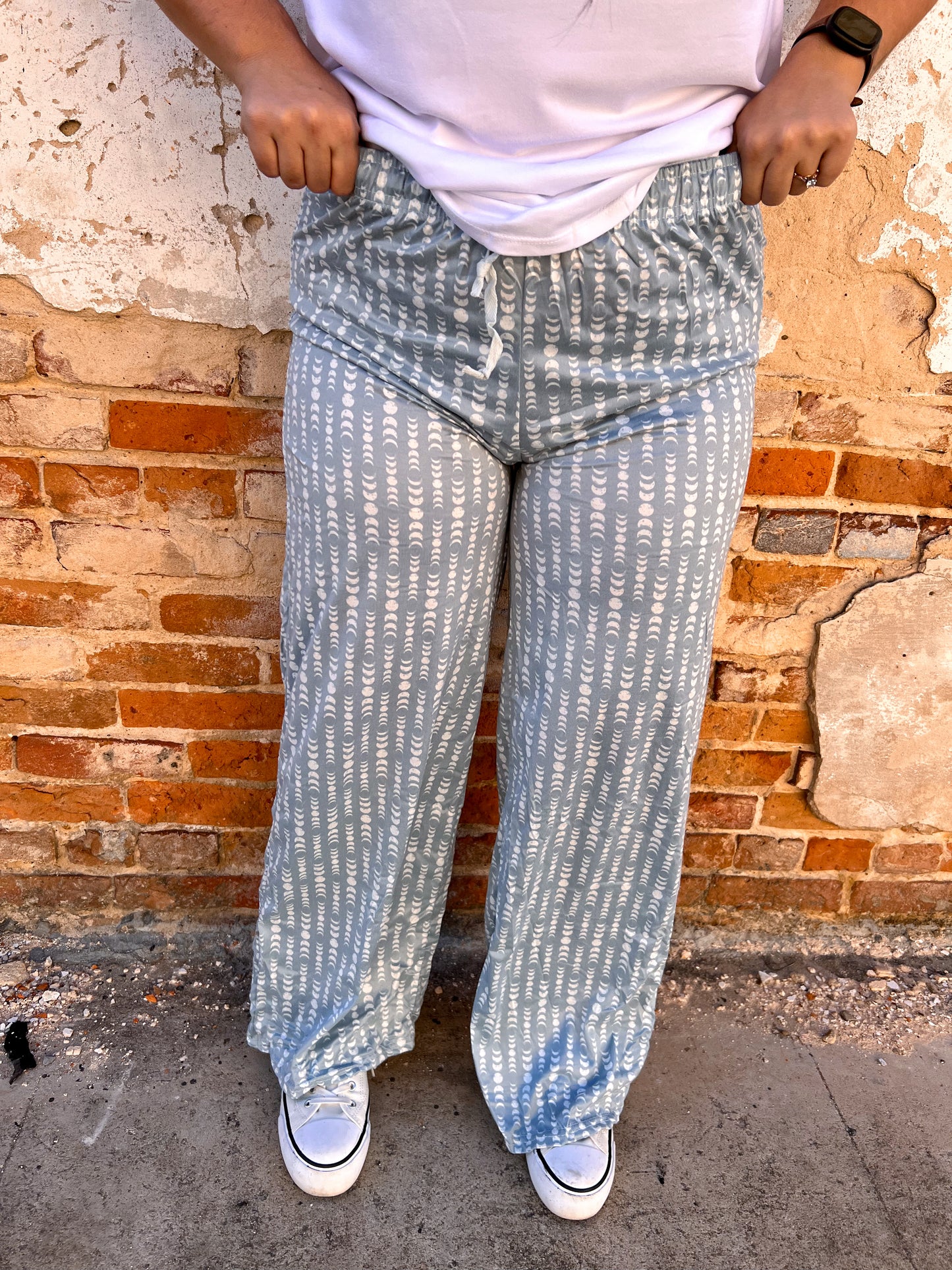Hello Mello Breakfast in Bed Lounge Pants - Over the Moon-Loungewear-HELLO MELLO-MAR2022-The Twisted Chandelier