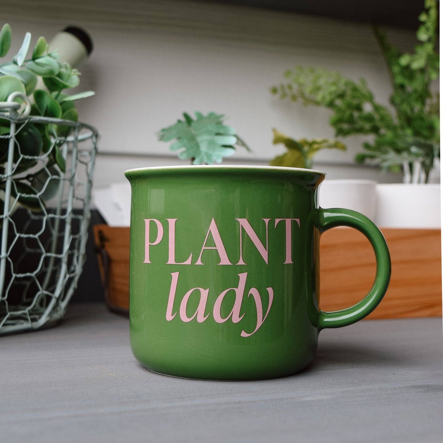 Plant Lady 11 oz Campfire Coffee Mug - Home Decor & Gifts-Sweet Water Decor-The Twisted Chandelier