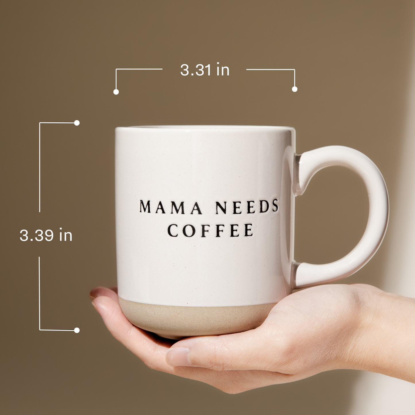 Dog Mom Stoneware Coffee Mug - Gifts & Home Decor-Sweet Water Decor-The Twisted Chandelier