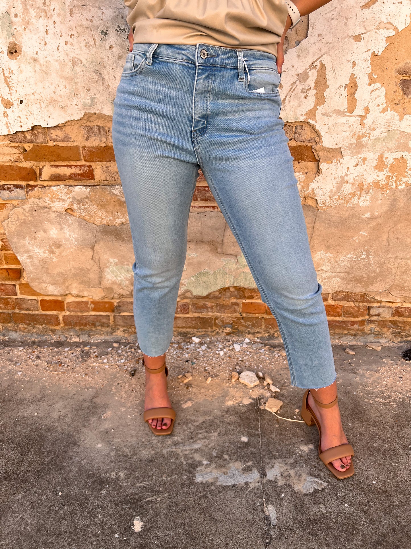 Gianna High Rise Kick Flare Jeans-Jeans-Flying Monkey-7/25/23, Max Retail-The Twisted Chandelier