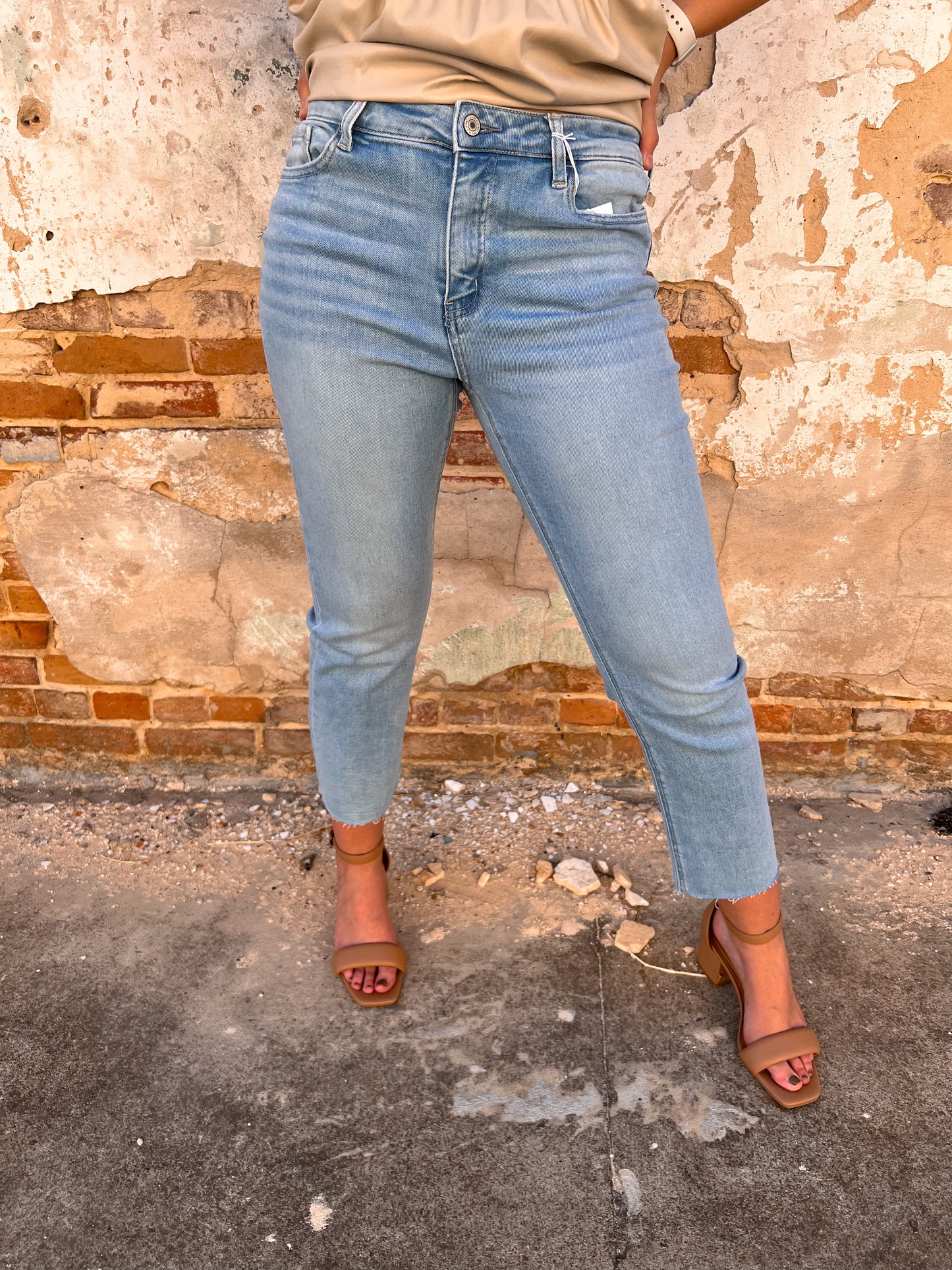 Gianna High Rise Kick Flare Jeans-Jeans-Flying Monkey-7/25/23, BIN D5-The Twisted Chandelier