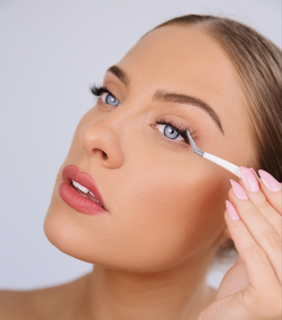 DIY Cluster Lash Tweezers + Spoolie-Silly George-The Twisted Chandelier