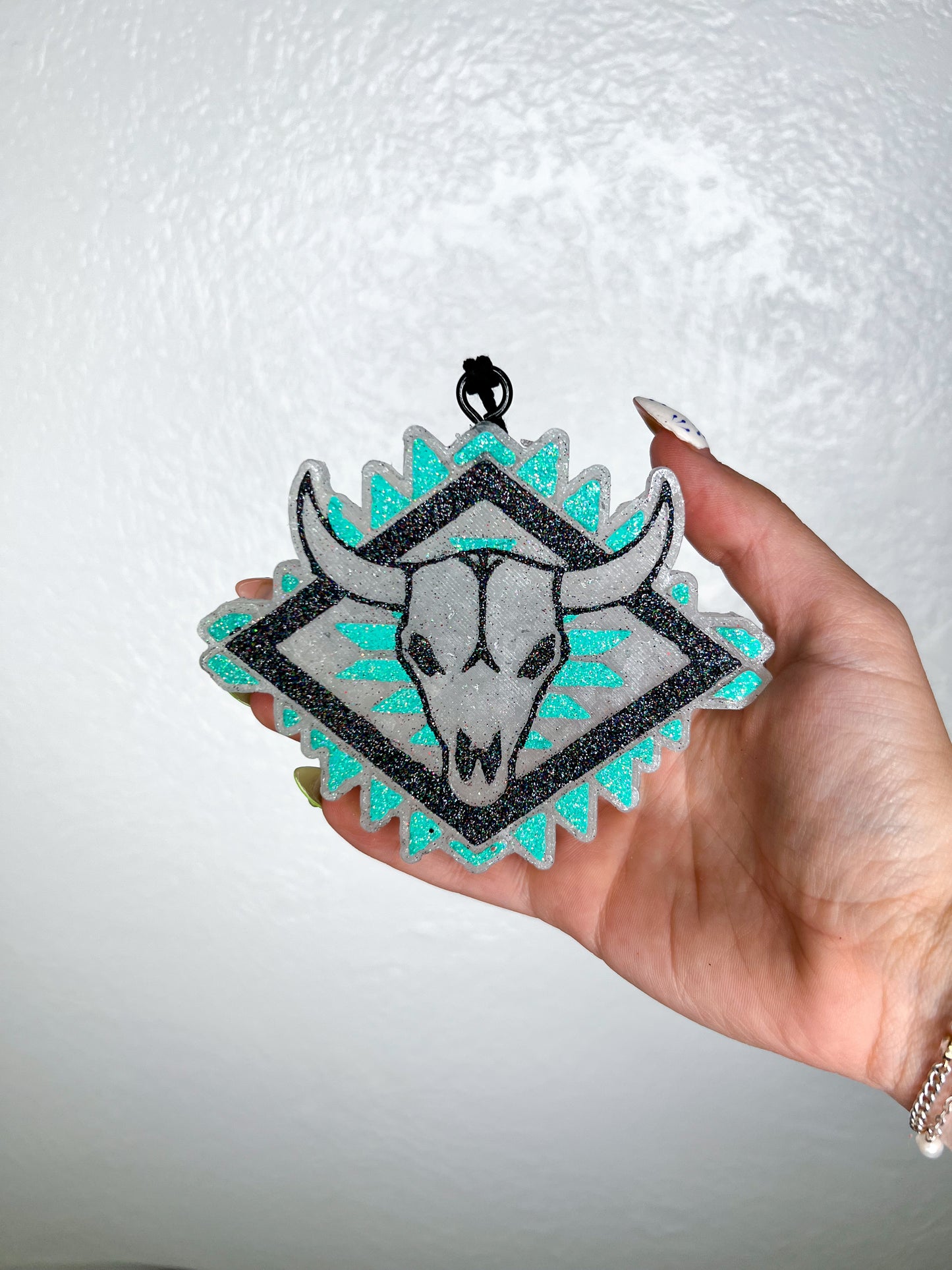 Aztec Bull Freshie-Ginger & Lace-The Twisted Chandelier