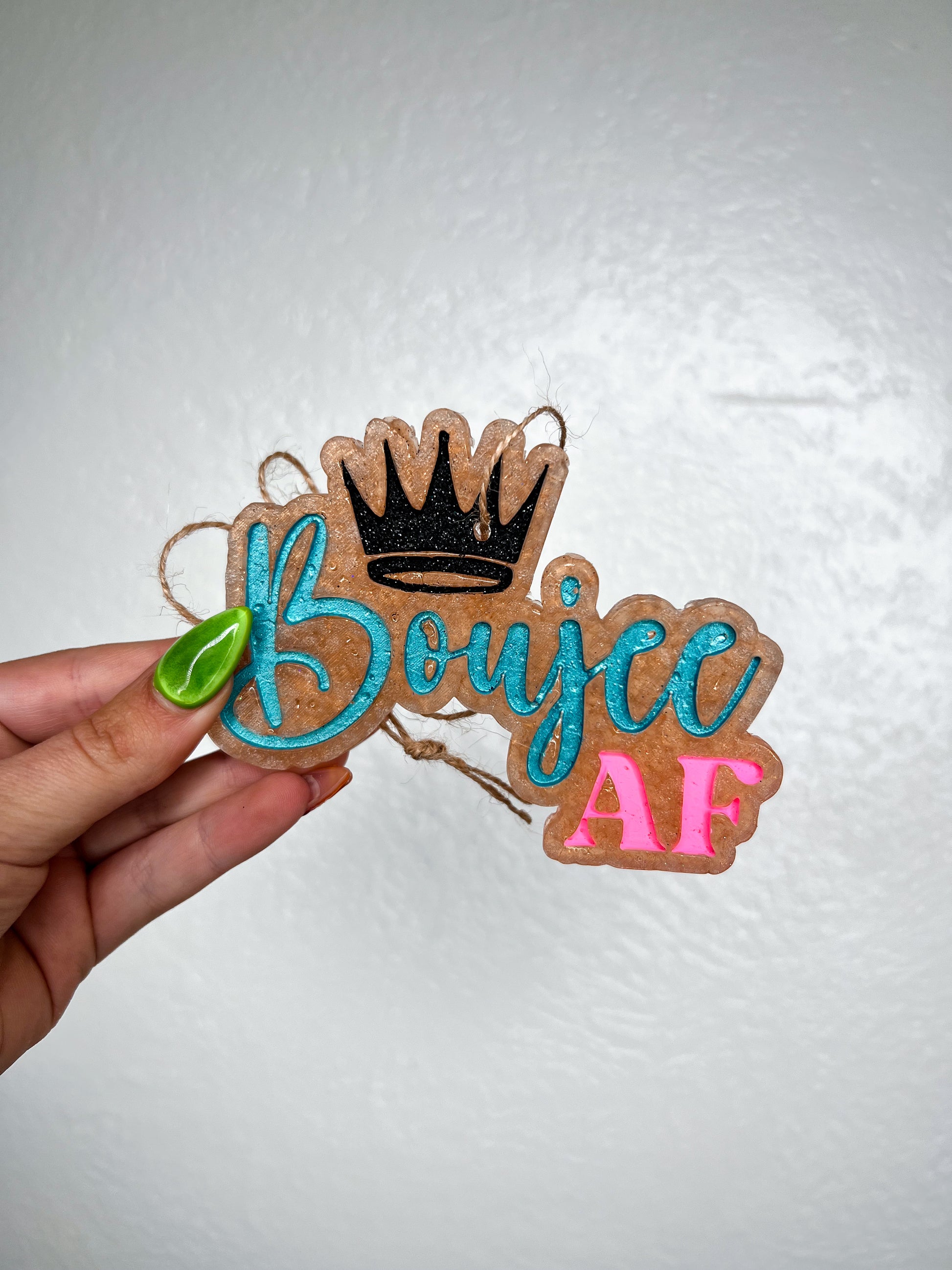 "Boujee AF" Car Freshie-Southern Creek Wholesale-Amazing grace-The Twisted Chandelier