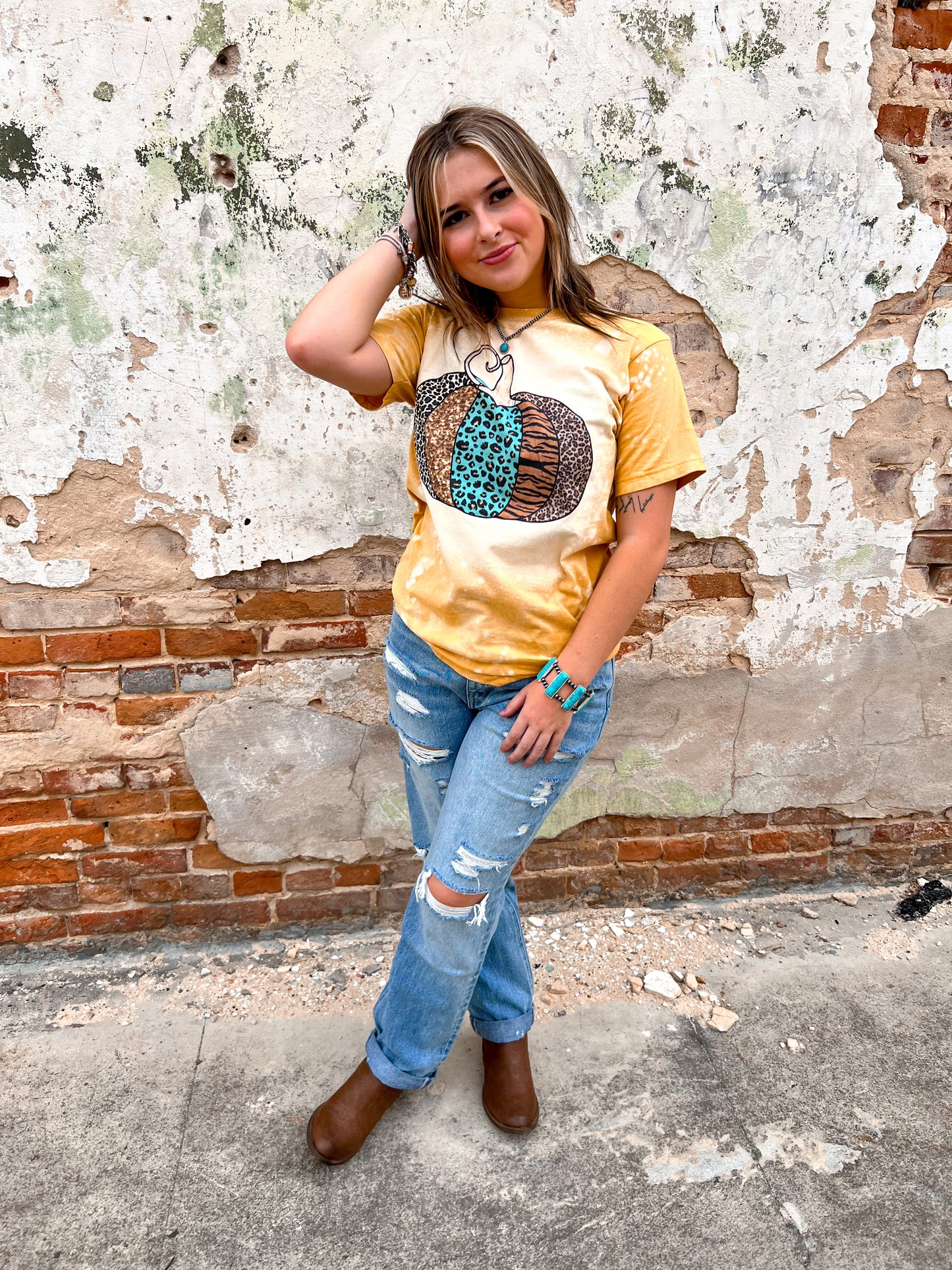 Wild About Fall Tee-T-Shirt-Bling-A-Gogo-09/12/23, 11/28/23 md, 1st md, pumpkin-The Twisted Chandelier