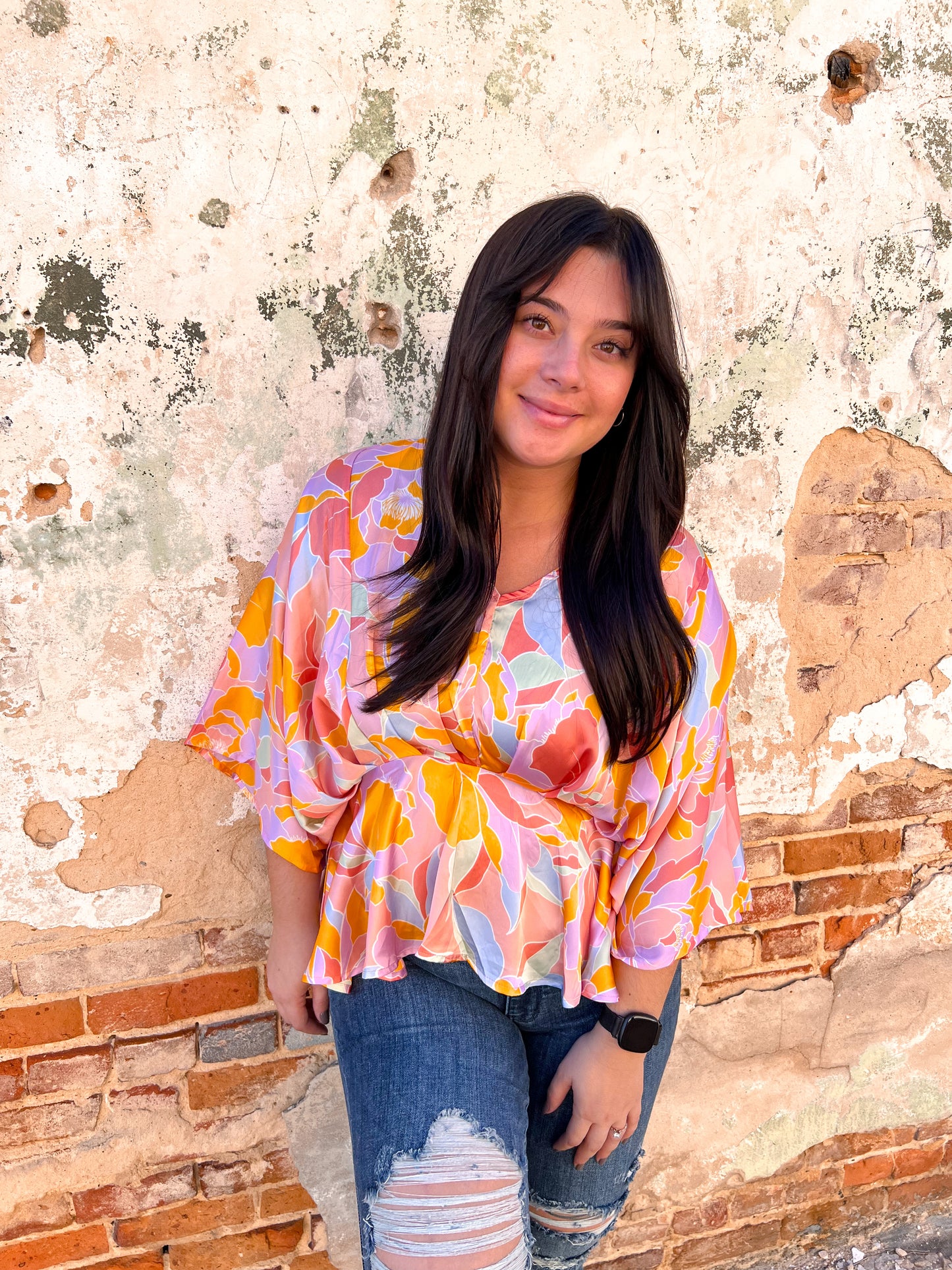 Jane Multi Color Blouse-BLOUSE TOP-Andree-16369-2, 1st md, 2nd md, FAVES, md 6/28, md 7/30-The Twisted Chandelier