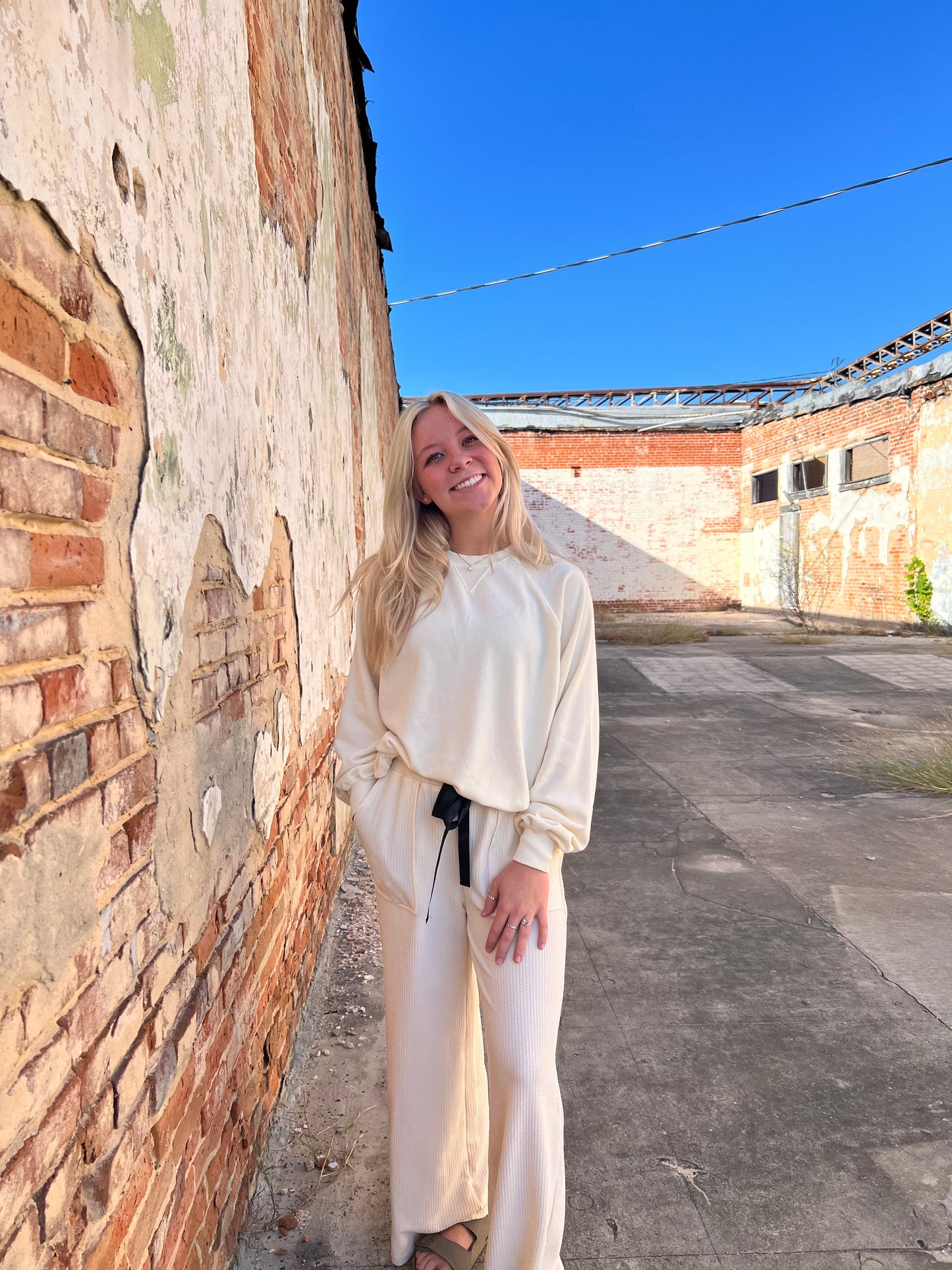 Textured Ribbon Straight Leg Pants-Pants-ee:some-FD 11/12/24,PK11486-The Twisted Chandelier