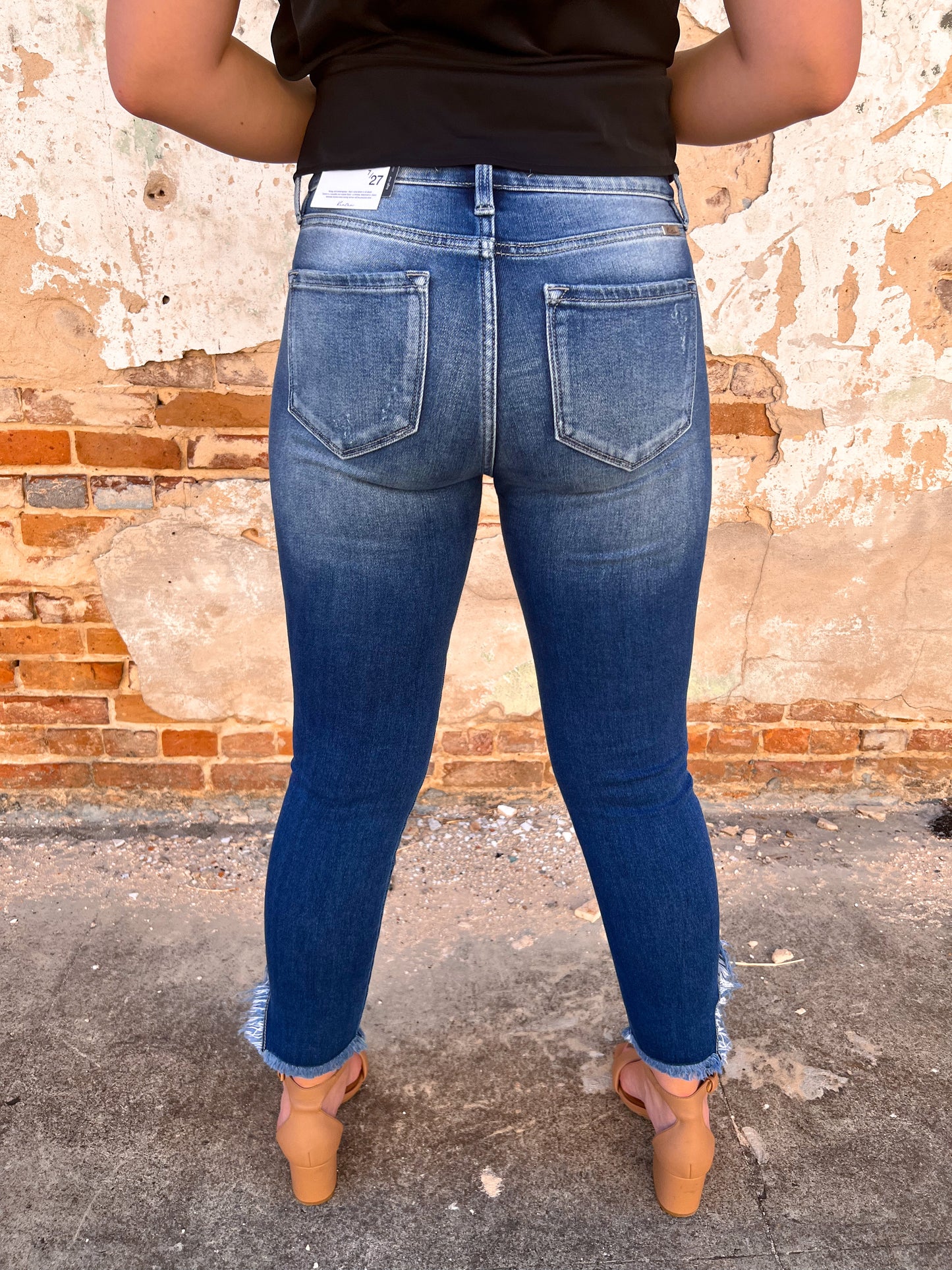 Gemma High Rise Ankle Skinny KanCan Jeans-High Rise Jeans-Kan Can-09/06/23, 1st md, 2nd md, 8/09/23 md, BIN C5, KC9167QM-The Twisted Chandelier