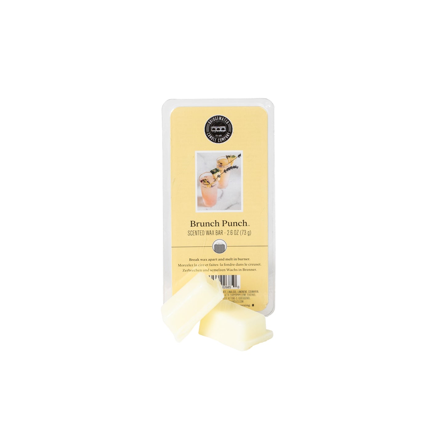 Bridgewater Scented Wax Bar Brunch Punch-Candles-Bridgewater-1000002531,TTCB2549-The Twisted Chandelier