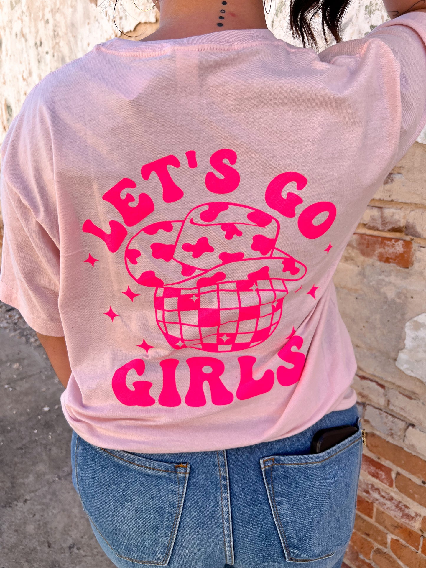 Lets Go Girls Graphic Tee-Graphic T-Shirt-The Twisted Chandelier-7/18/23-The Twisted Chandelier