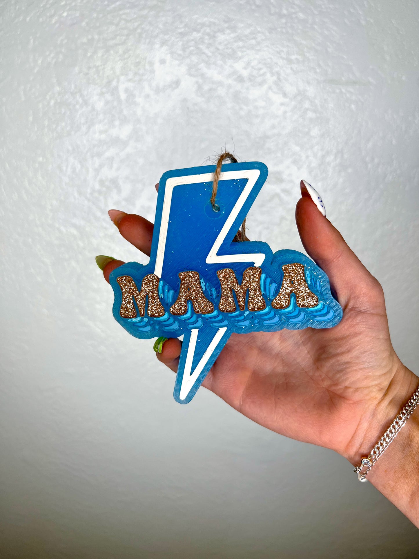 Lightning Bolt Mama Car Freshie-Southern Creek Wholesale-The Twisted Chandelier