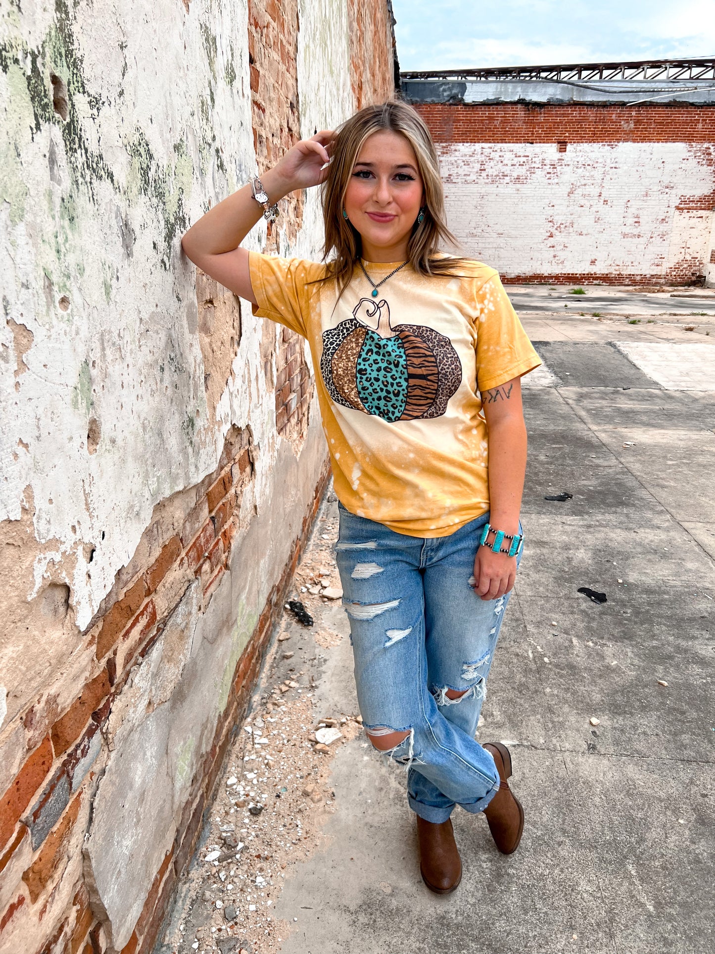 Wild About Fall Tee-T-Shirt-Bling-A-Gogo-09/12/23, 11/28/23 md, 1st md, pumpkin-The Twisted Chandelier