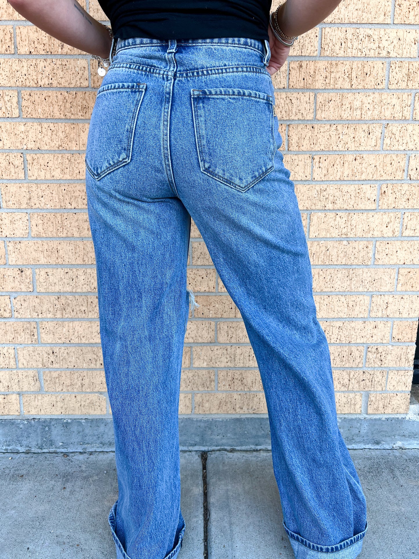 Euphoria Wide Leg Jeans-Vibrant M.i.U-Bin D6,bottoms,FD 08/26/25-The Twisted Chandelier