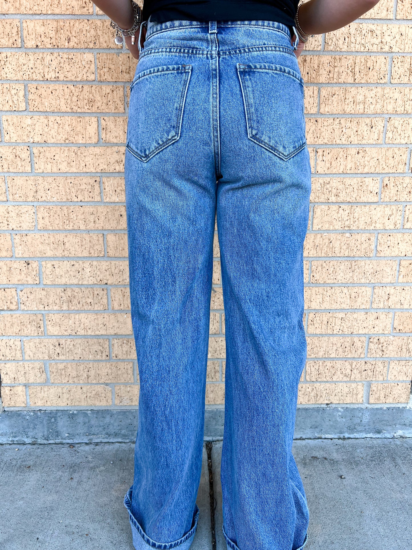 Euphoria Wide Leg Jeans-Vibrant M.i.U-Bin D6,bottoms,FD 08/26/25-The Twisted Chandelier