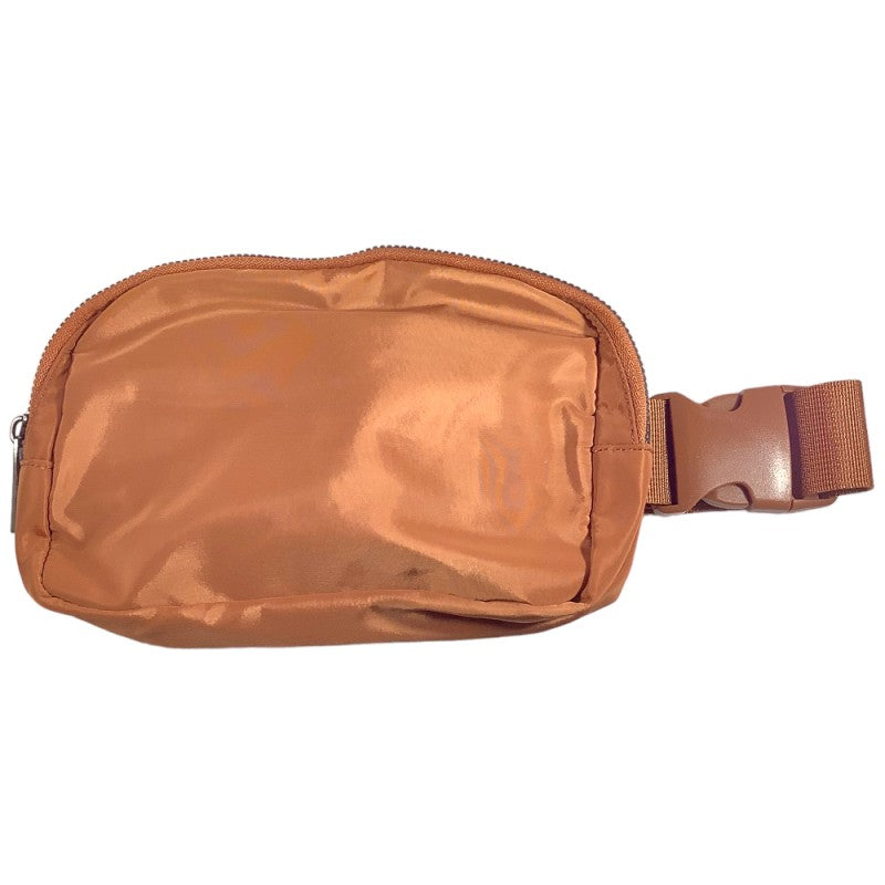 Kaylee Nylon Belt Bag - Terra Cotta-Bag-Kenze Pannee-Accessories,CR 08/27/24,FD 09/03/24-The Twisted Chandelier