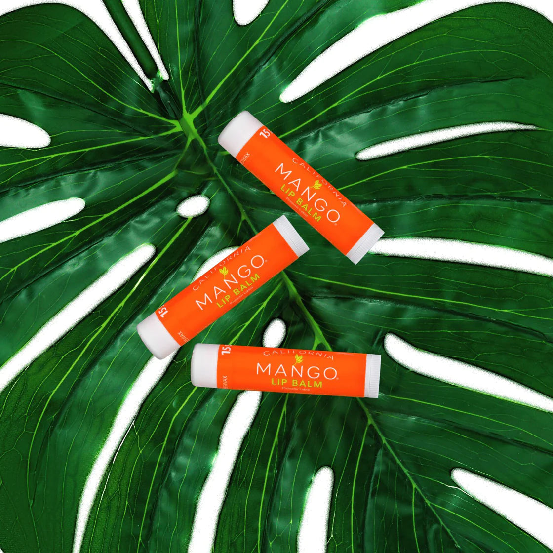 California Mango It's the Balm! 3-Pack Lip Balm - SPF 15-Body Butter-California Mango--The Twisted Chandelier