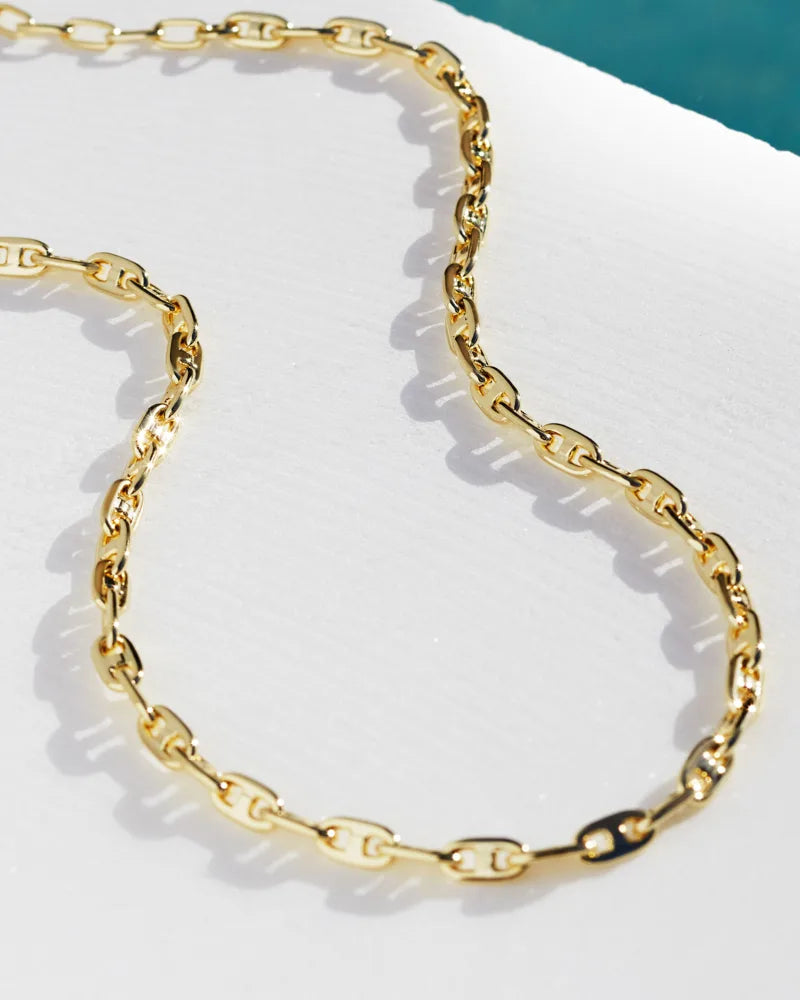 Kendra Scott Bailey Chain Necklace Gold-Necklaces-Kendra Scott-N1850GLD-The Twisted Chandelier