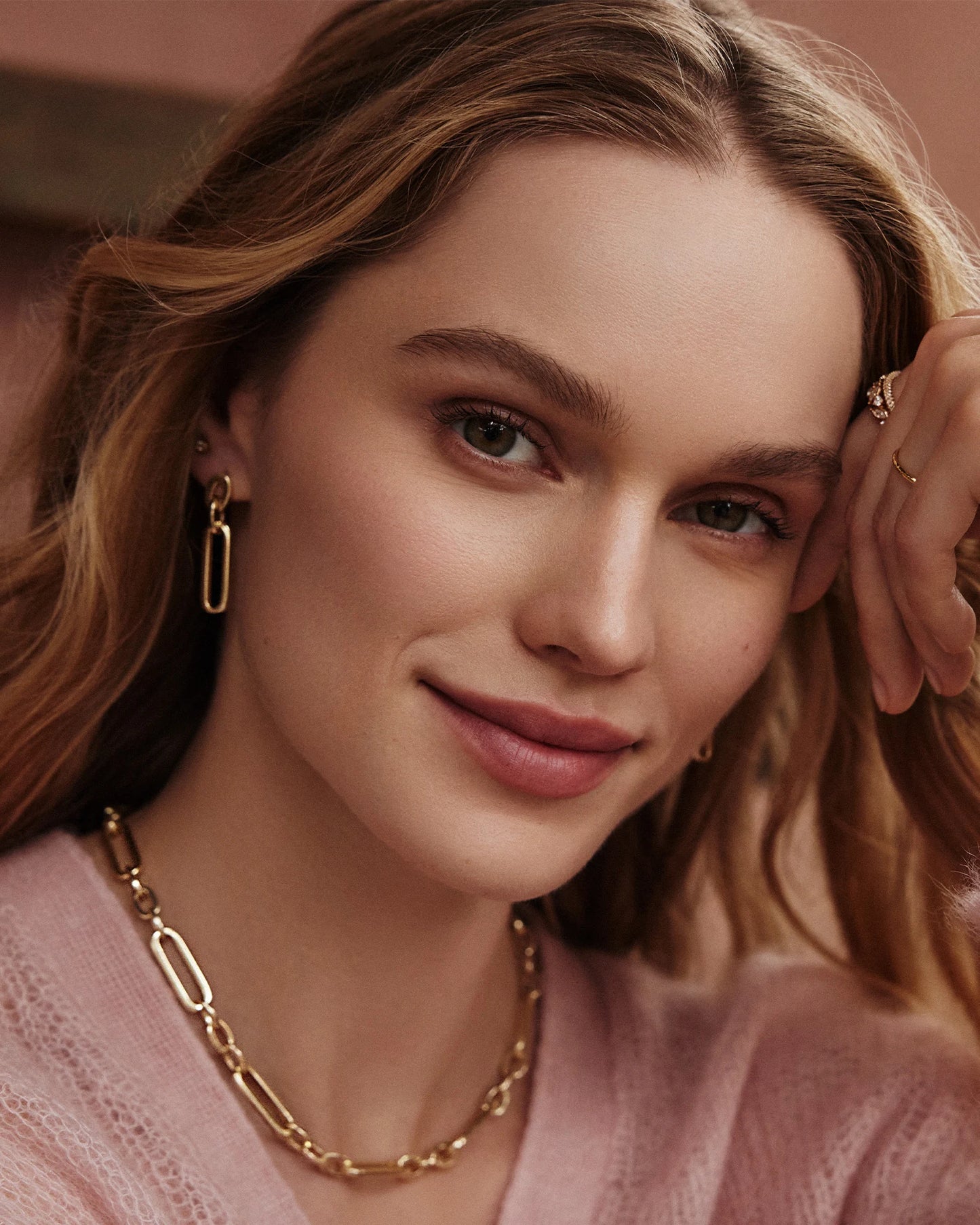 Kendra Scott Heather Link and Chain Necklace Gold-Necklaces-Kendra Scott-N00227GLD-The Twisted Chandelier