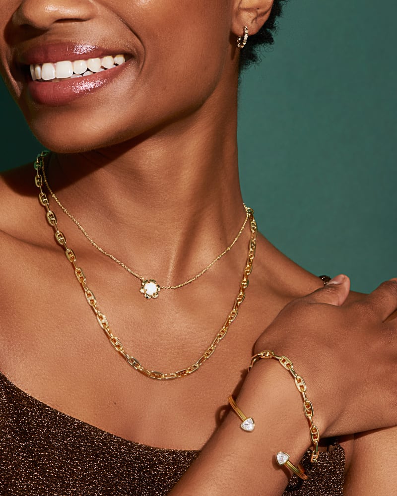 Kendra Scott Bailey Chain Necklace Gold-Necklaces-Kendra Scott-N1850GLD-The Twisted Chandelier