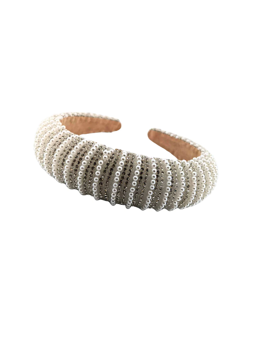 Parker Pearl Headband-Headband-MY GIRL IN LA-Accessories-The Twisted Chandelier