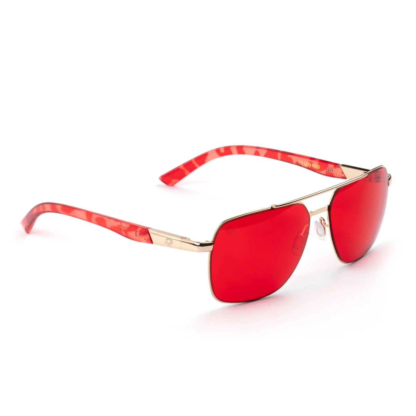 RainbowOPTX Sunglasses Leo - Red-Accessories-Rainbow Optx-Faire-The Twisted Chandelier