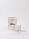 NOTES® Sustainable Candle Refill Kit - Violet & White Iris-Candles-Notes Candles-The Twisted Chandelier
