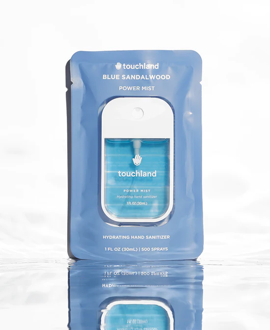 Touchland Power Mist Hand Sanitizer | Blue Sandalwood-Accessories-Touchland-Faire-The Twisted Chandelier