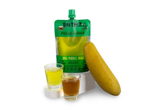 Salteez Pickle Chaser: 100% Dill Pickle Juice-Salteez--The Twisted Chandelier