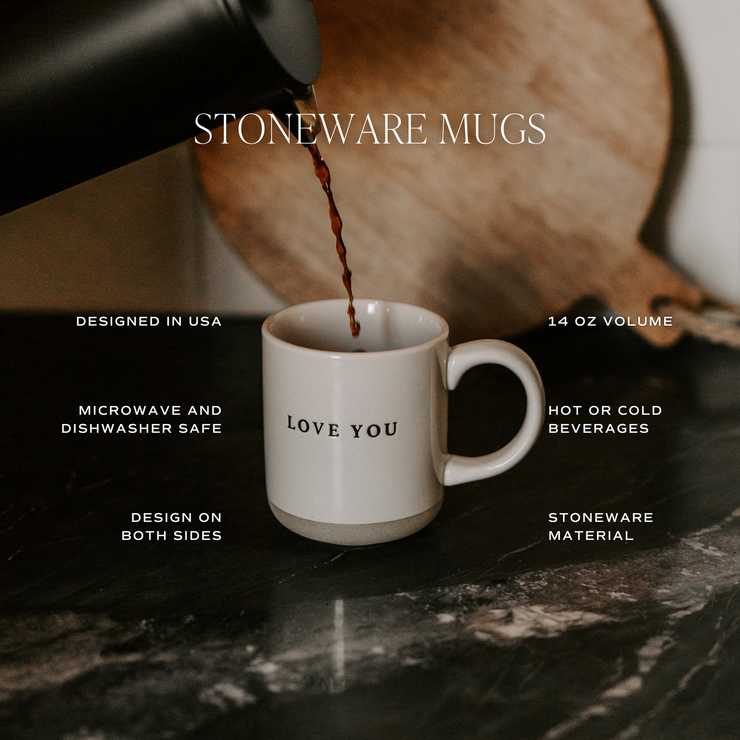 Dog Mom Stoneware Coffee Mug - Gifts & Home Decor-Sweet Water Decor-The Twisted Chandelier