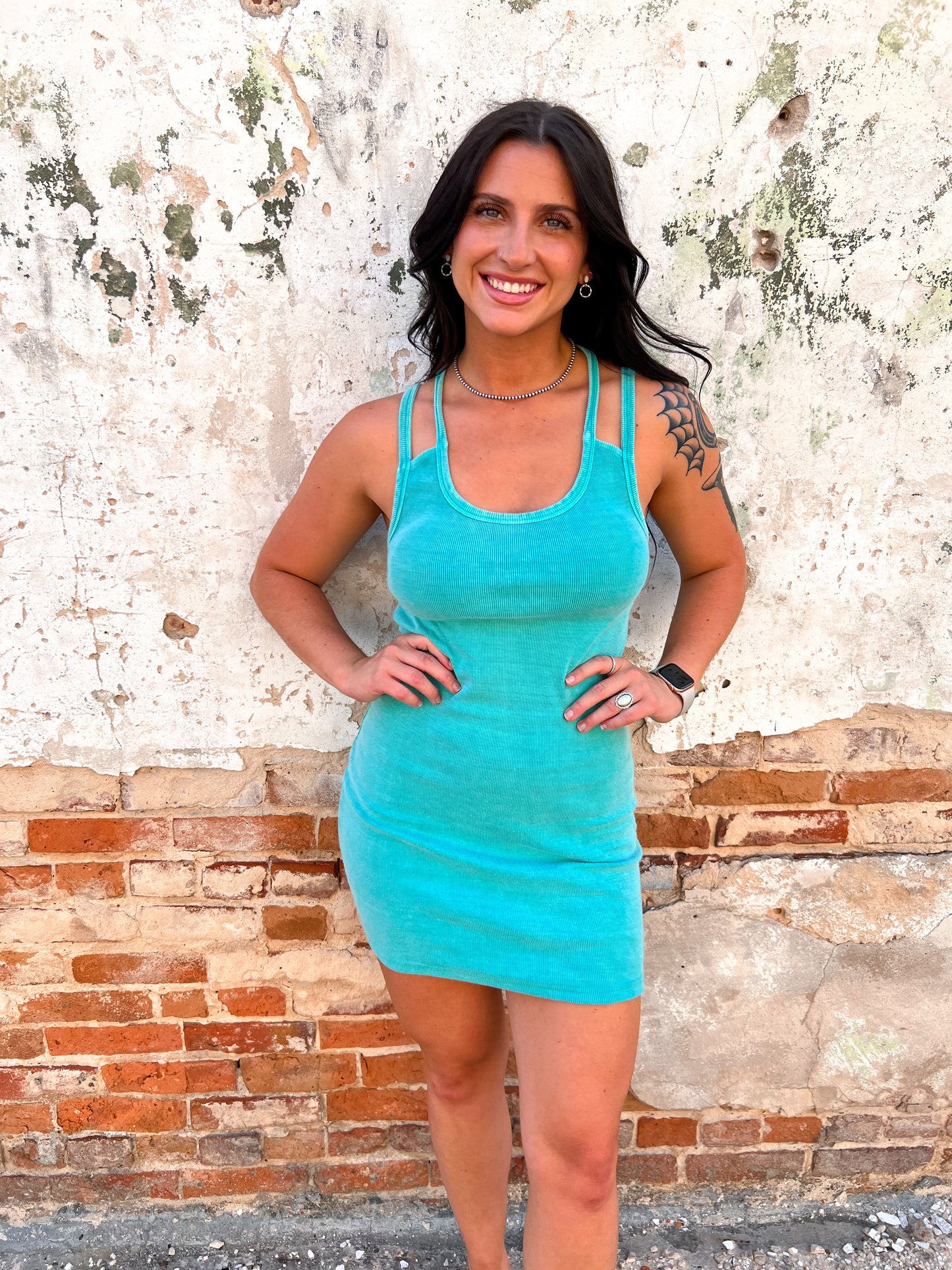 Virgie Double Strap Halter Dress-Dress-LFD-05/31/23, 1st md, md 7/30-The Twisted Chandelier