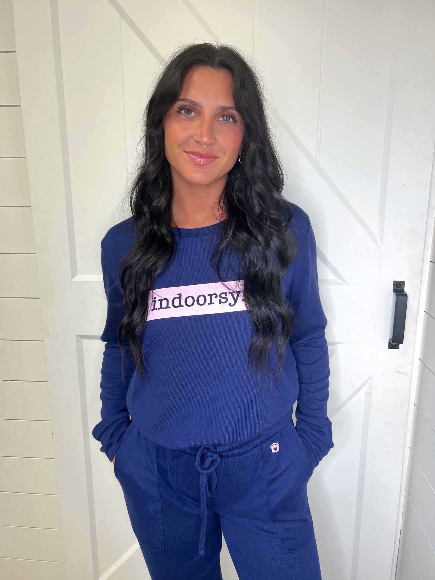 Hello Mello Indoorsy Lounge Sweater-Loungewear-HELLO MELLO-JAN2022-The Twisted Chandelier
