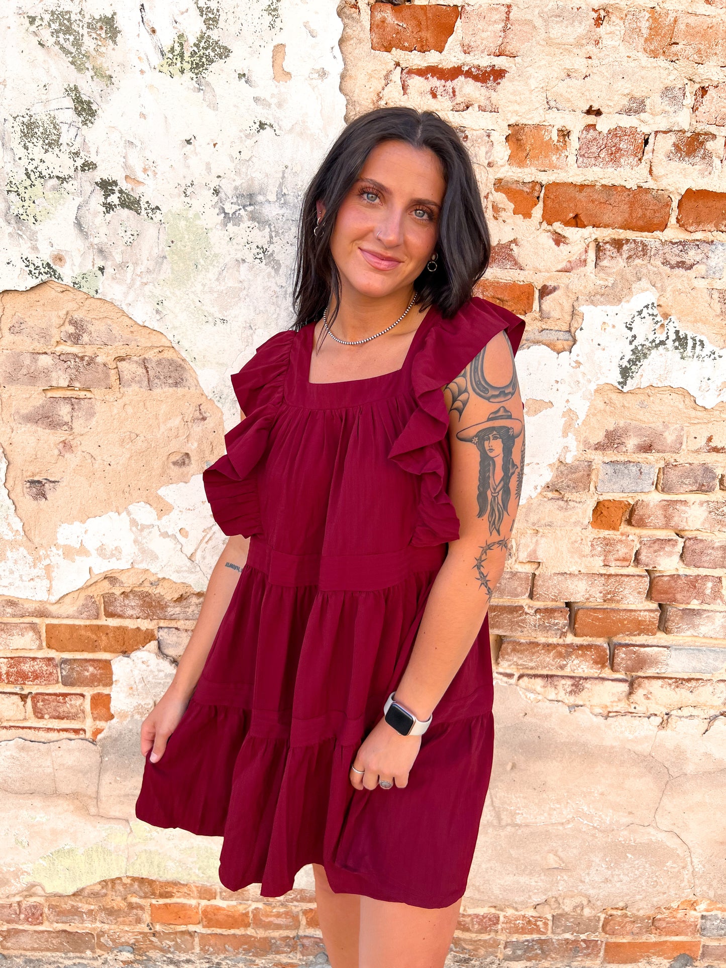 Madeline Solid Sleeveless Square Neck Mini Dress-Dress-Entro-8/8/23, BIN D4-The Twisted Chandelier