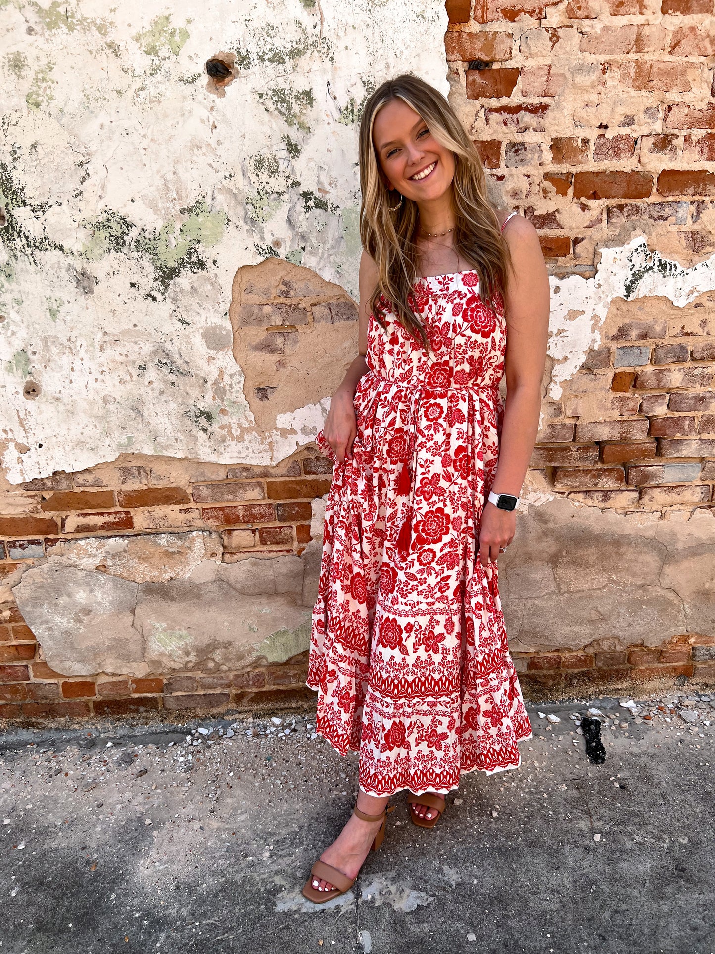 Livia Floral Maxi Dress-Dress-blu pepper-05/23/23, 1st md, B3SD1064, FAVES, md 7/30-The Twisted Chandelier