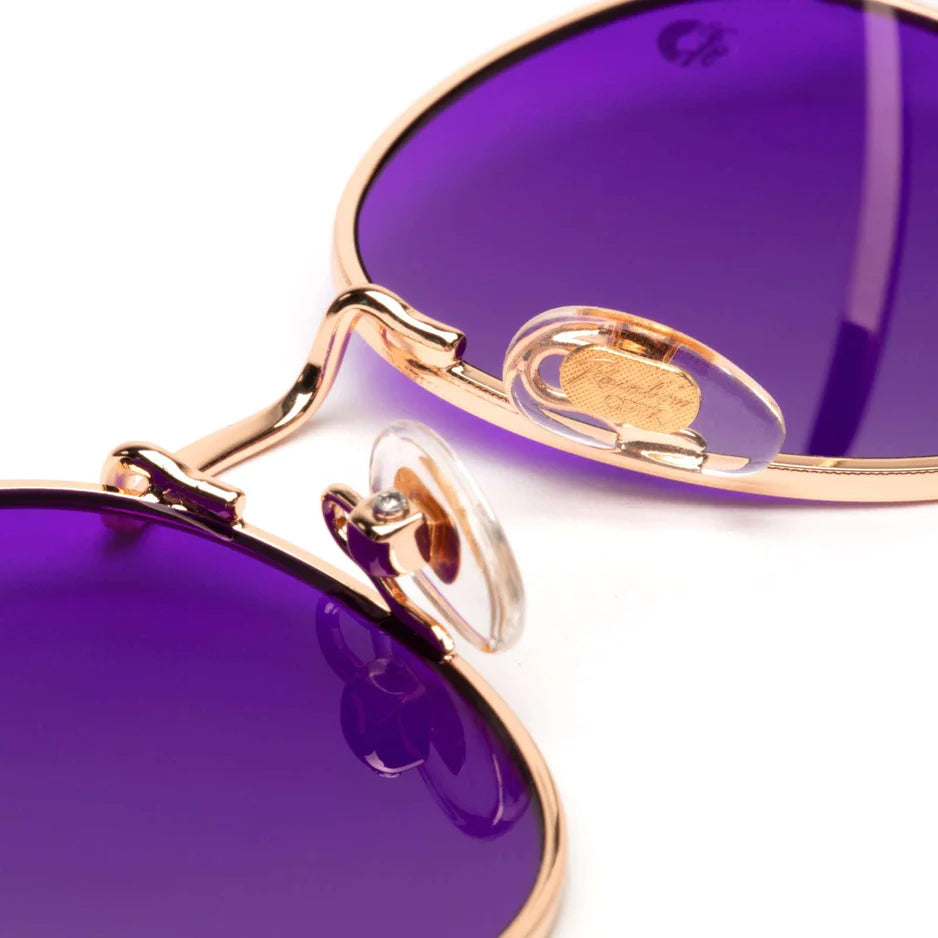RainbowOPTX Sunglasses Round - Violet-Accessories-Rainbow Optx-Faire-The Twisted Chandelier