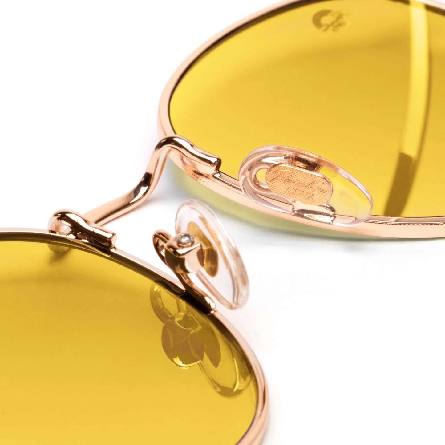 RainbowOPTX Sunglasses Round - Yellow-Accessories-Rainbow Optx-Faire-The Twisted Chandelier