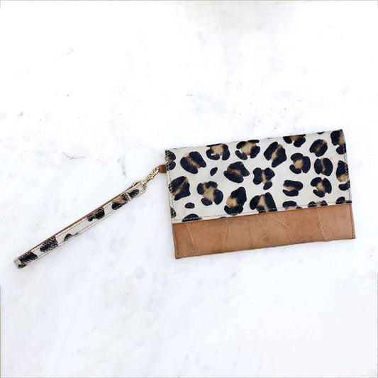 Alana Leopard Print Hide Wristlet-Bag-The Royal Standard-05/30/23-The Twisted Chandelier