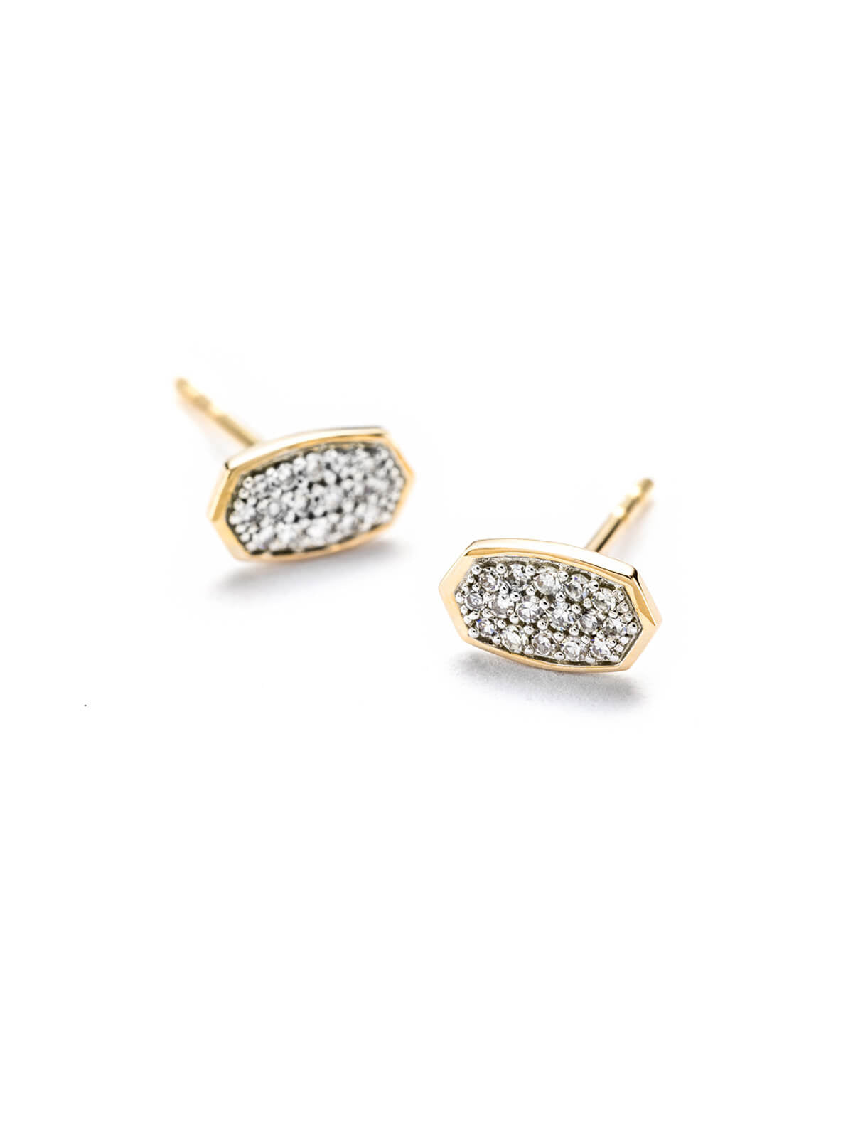 Kendra Scott Marisa Earrings 14K Gold White Diamond-Earrings-Kendra Scott-E1197GLD, Max Retail-The Twisted Chandelier