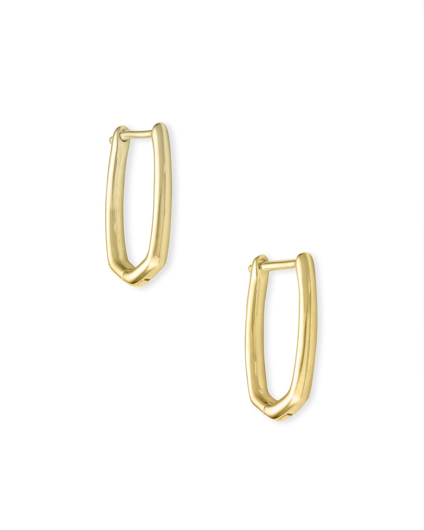 Kendra Scott Ellen Huggie Earrings 18K Gold Vermeil-Earrings-Kendra Scott-E1599GLD-The Twisted Chandelier