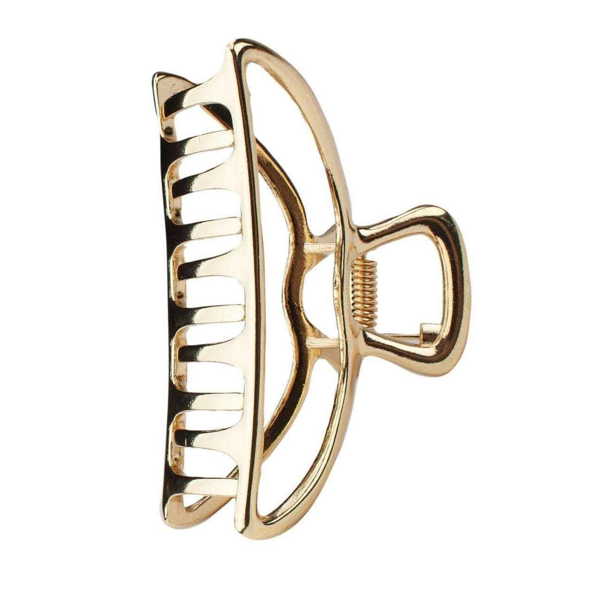 Kitsch Open Shape Claw Clip - Gold-KITSCH-Faire-The Twisted Chandelier