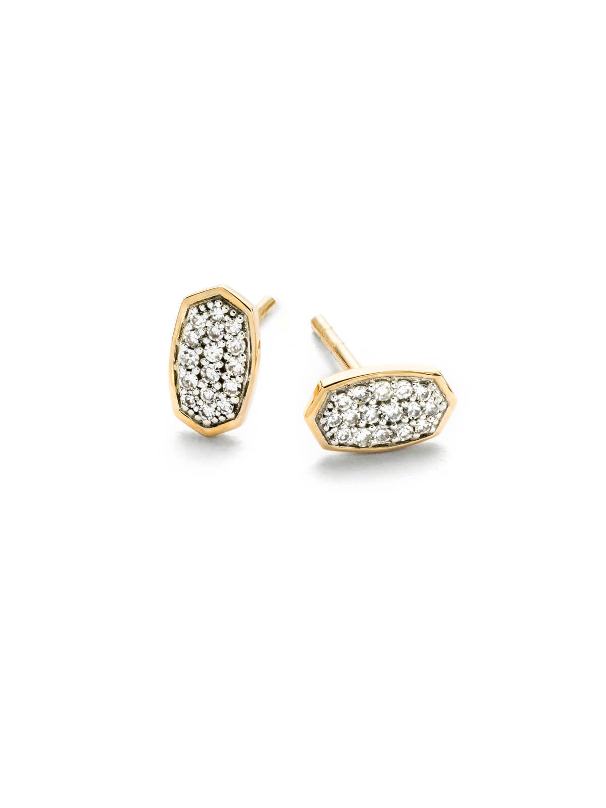 Kendra Scott Marisa Earrings 14K Gold White Diamond-Earrings-Kendra Scott-E1197GLD, Max Retail-The Twisted Chandelier