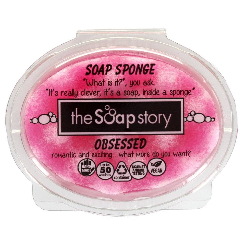 Obsessed Soap Sponge 150g-Bath & Beauty-The Soap Story-Faire, JAN2022-The Twisted Chandelier